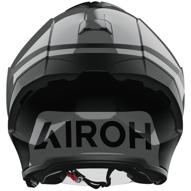 Otvorená prilba na motorku Airoh H21 Square matno-lesklá čierno-šedá