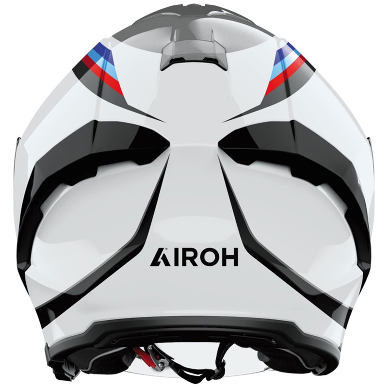 Otvorená prilba na motorku Airoh H21 Arrow lesklá šedo-biela