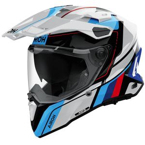 Enduro prilba Airoh Commander 2 Skip lesklá biela