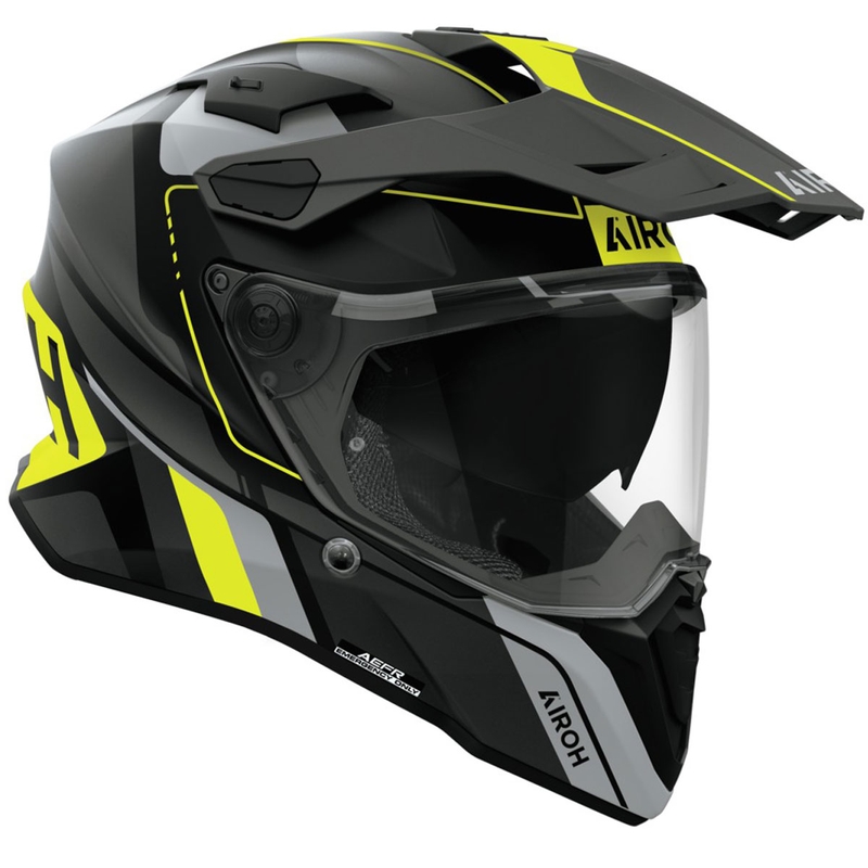 Enduro prilba Airoh Commander 2 Skip matná žltá