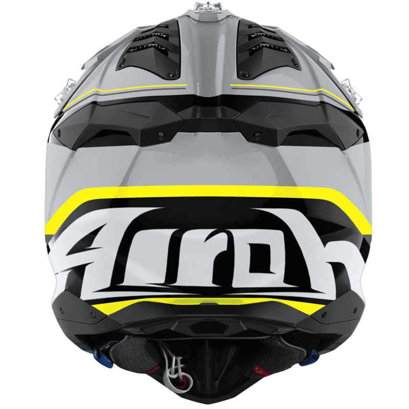 Motokrosová prilba Airoh Aviator 3 Leader lesklá žltá