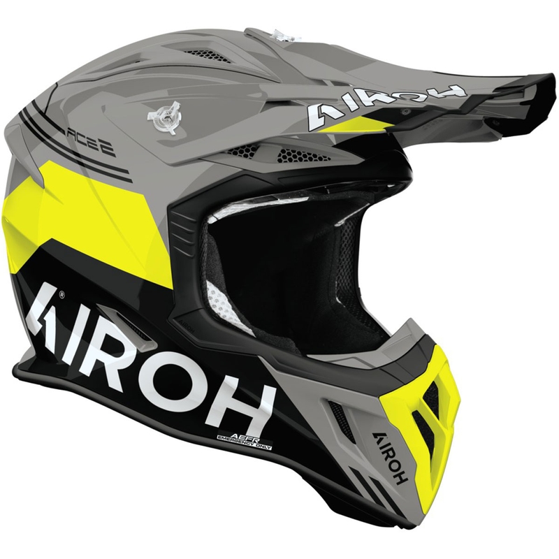 Motokrosová prilba Airoh Aviator ACE 2 Fury lesklá žltá
