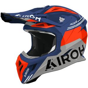Motokrosová prilba Airoh Aviator ACE 2 Fury lesklá azúrovo-červená
