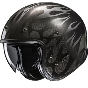 Otvorená helma na motorku HJC V31 Firo MC5 čierno-šedá