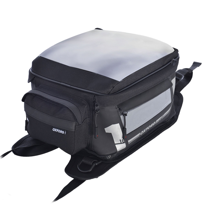 Tankbag na motocykel Oxford F1 s popruhmi
