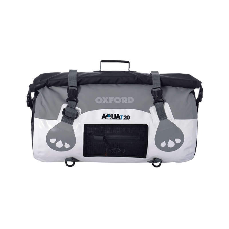 Vodotesný vak Oxford Aqua20 Roll Bag bielo-šedý