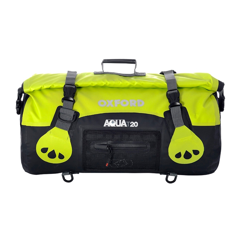 Vak Oxford Aqua20 Roll Bag čierno-fluorescenčno žltý odolný proti vode