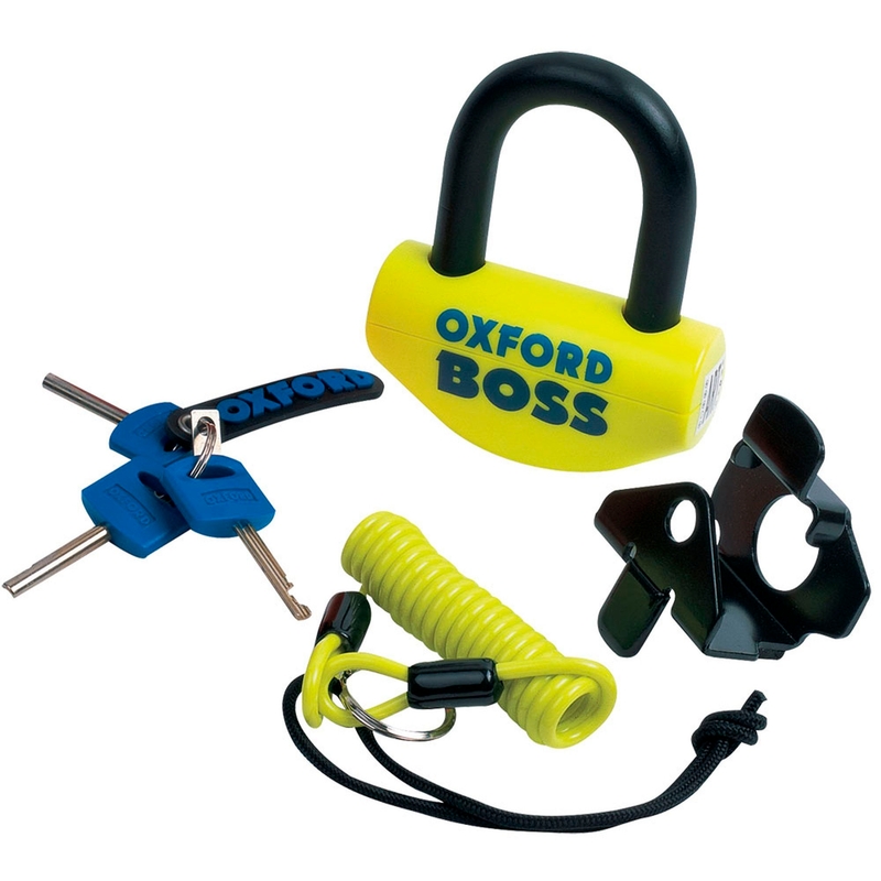 Zámok Oxford Boss U profil žlto-čierny 12,7 mm