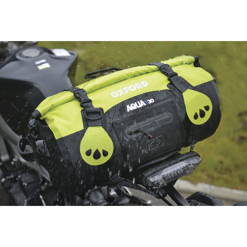 Vak Oxford Aqua30 Roll Bag čierno-fluorescenčno žltý odolný proti vode