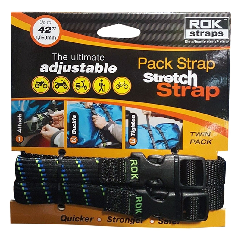 Popruhy Oxford ROK straps MD čierno-modro-zelené