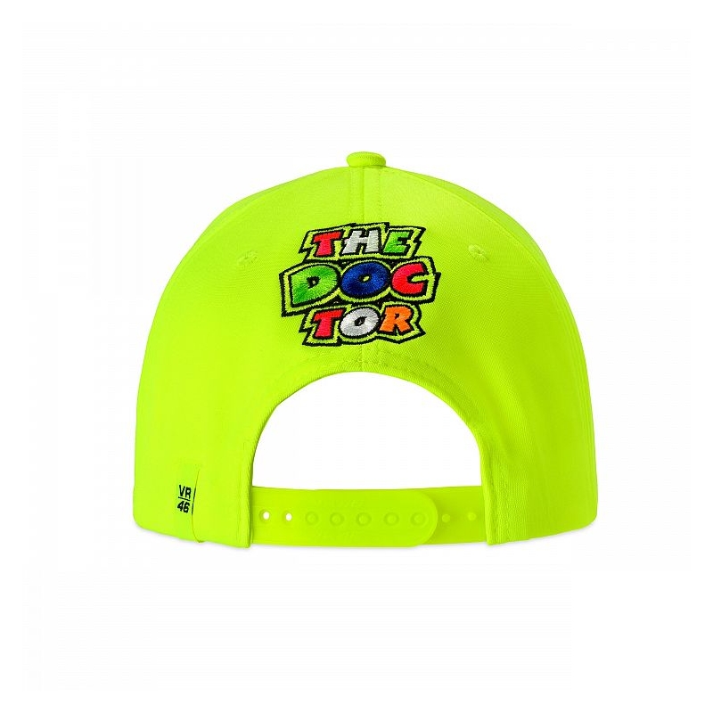 Šiltovka VR46 Valentino Rossi THE DOCTOR žltá