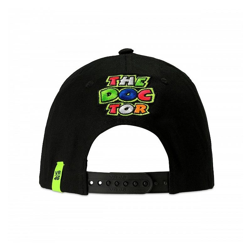 Šiltovka VR46 Valentino Rossi THE DOCTOR čierna