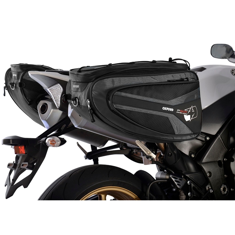 Bočné tašky na motocykel Oxford P50R čierne