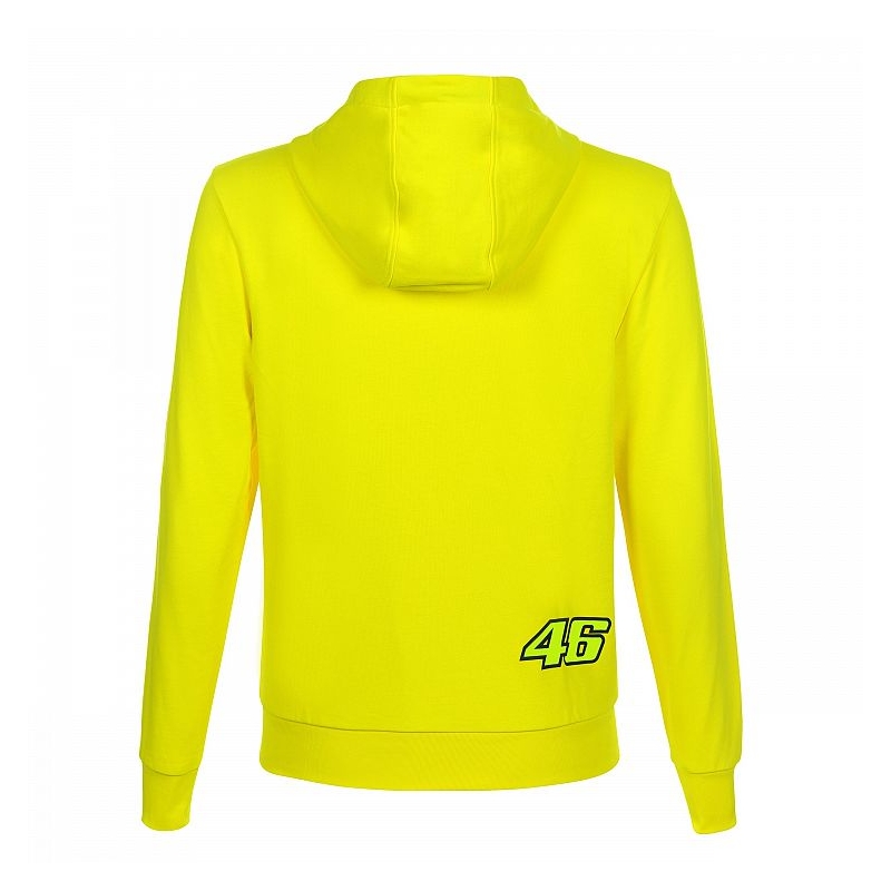 Mikina VR46 Valentino Rossi THE DOCTOR Fleece žltá