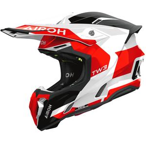 Motokrosová prilba Airoh Twist 3 Fancy lesklá červená