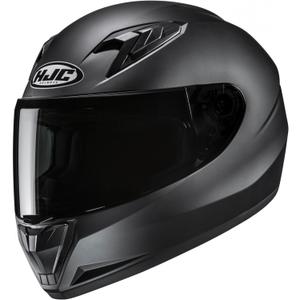 Detská integrálna helma na motorku HJC Y10 Solid semi flat čierna