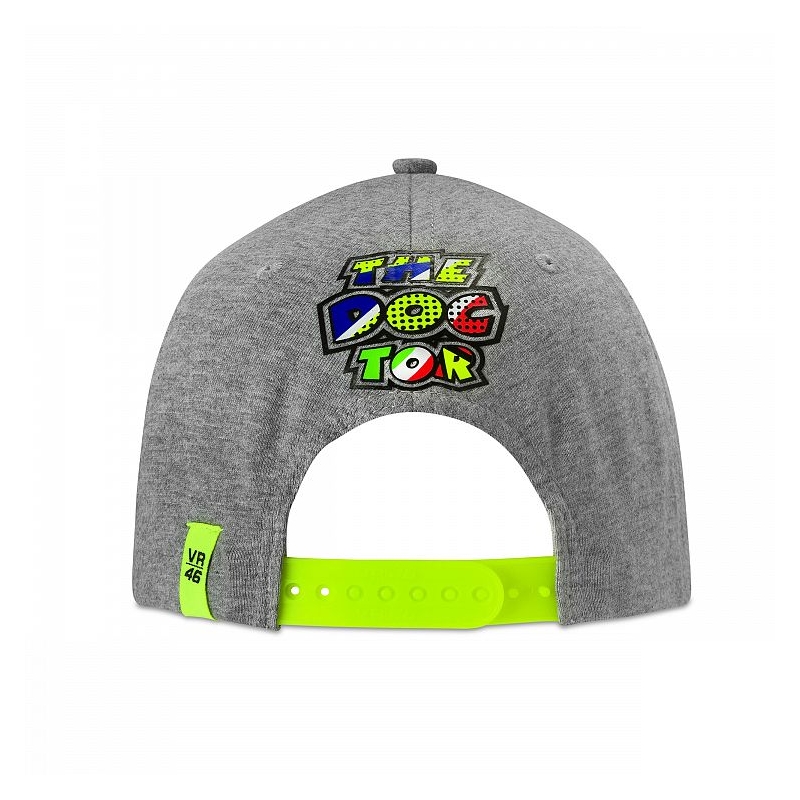 Dámska šiltovka VR46 Valentino Rossi šedá