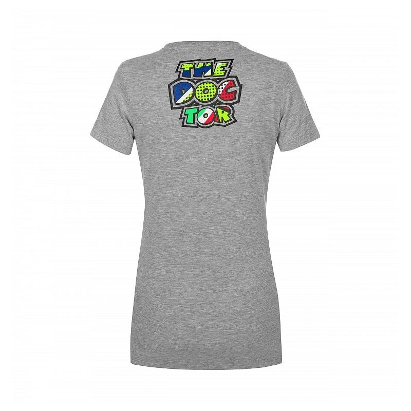 Dámske tričko VR46 Valentino Rossi POP ART šedé výpredaj
