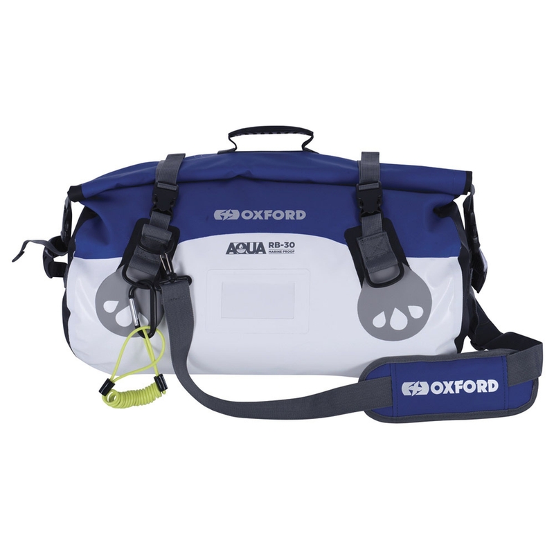 Vak Oxford Aqua RB-30 Roll Bag odolný proti vode bielo-modrý