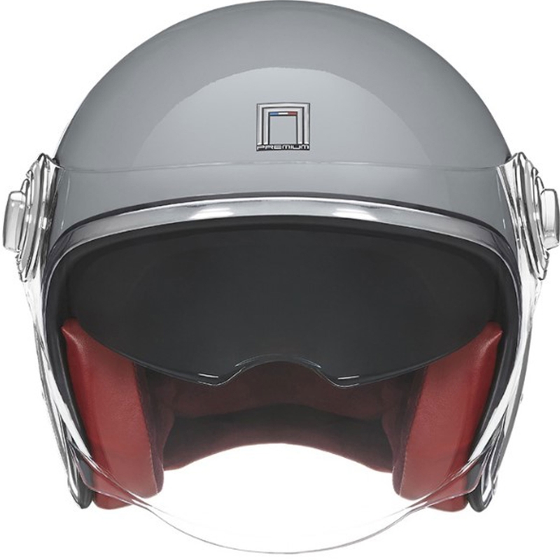 Otvorená prilba NOX PREMIUM Heritage šedá