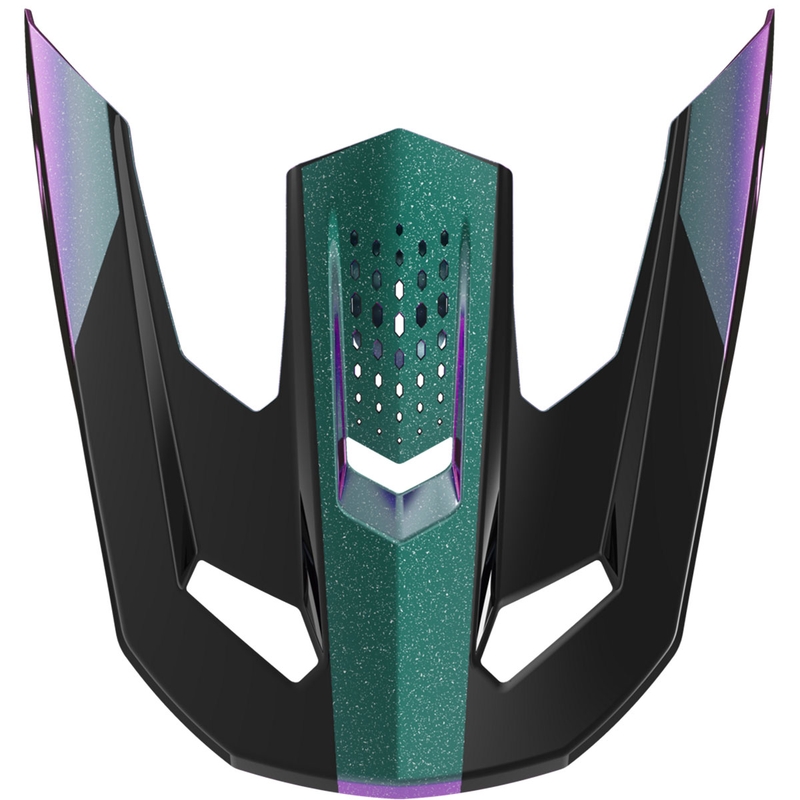 Šilt pre prilby Shot Speed ​​Fury lesklý cameleon