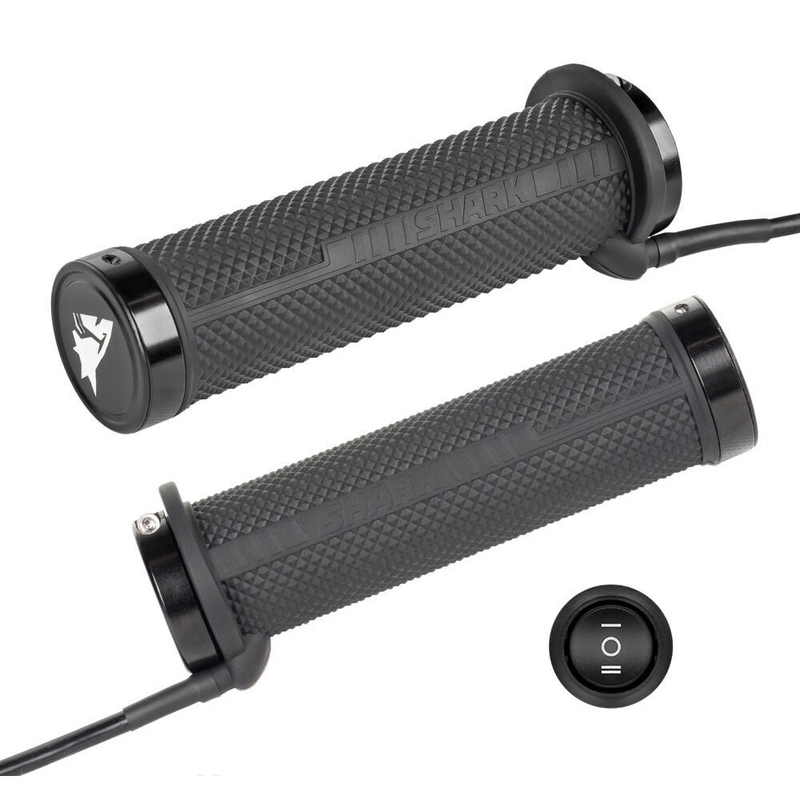 Vyhrievané rukoväte Shark Lock-On Heated Grips čierne
