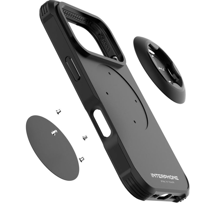 Obal na telefón Interphone QUIKLOX Tetraforce-Apple iPhone 17 Pre čierny