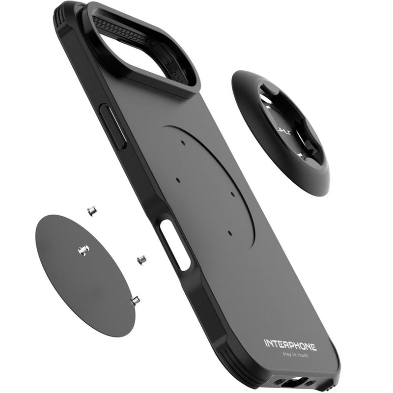 Obal na telefón Interphone QUIKLOX Tetraforce-Apple iPhone 17 Air čierny
