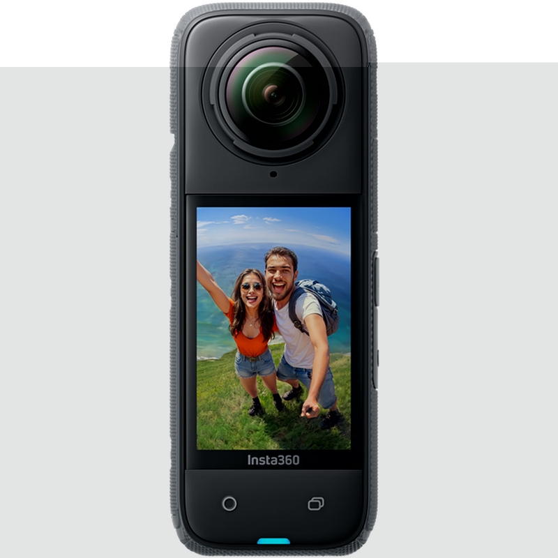 Akčná kamera Insta360 X4 Motorcycle Bundle čierna