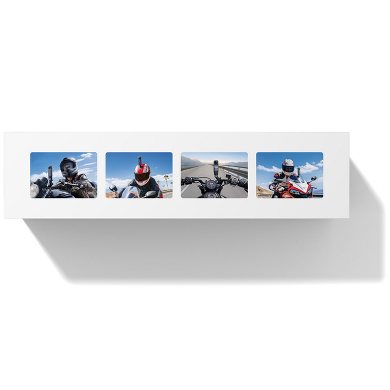 Akčná kamera Insta360 X4 Motorcycle Bundle čierna