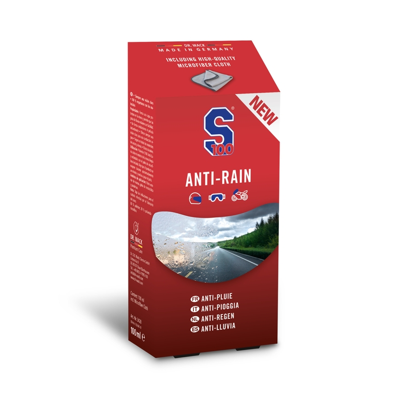 Prípravok Anti-Rain S100 vrátane utierky z mikrovlákna 100 ml