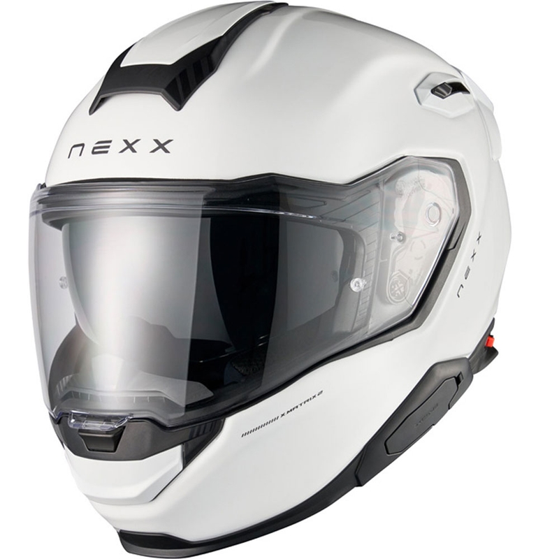 Integrálna helma na motorku Nexx X.TR Plain biela