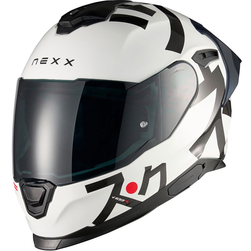 Integrálna helma na motorku Nexx Y.100R Nippon biela