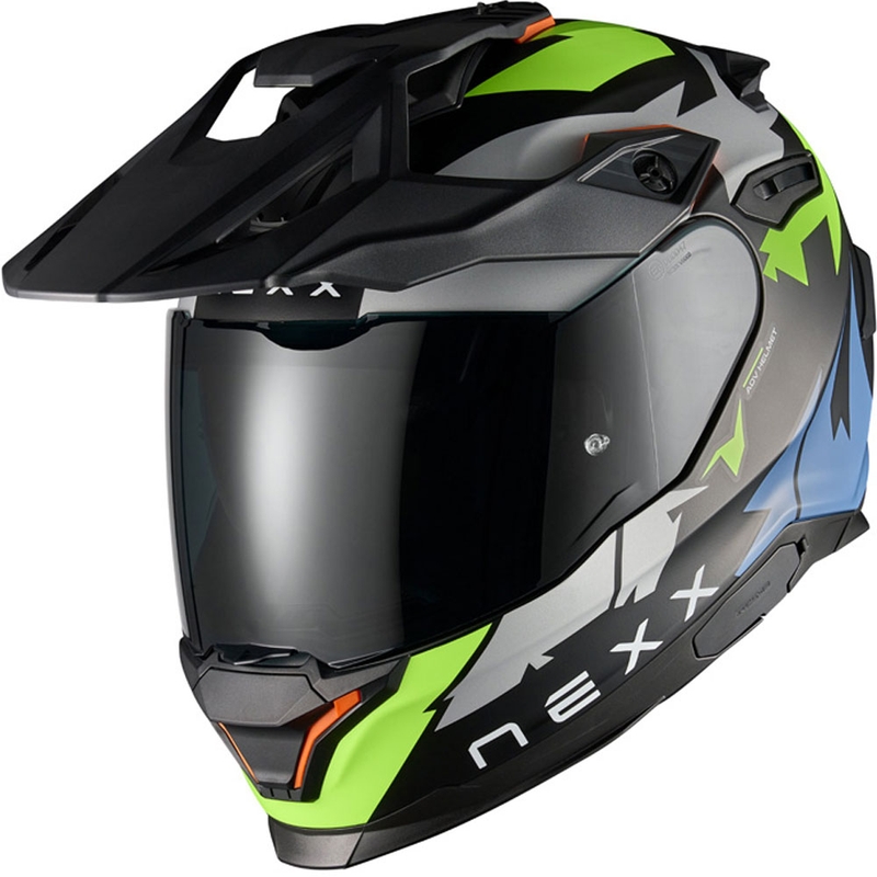 Enduro helma na motorku NEXX Y.TRAVL Primal čierno-fluo žltá