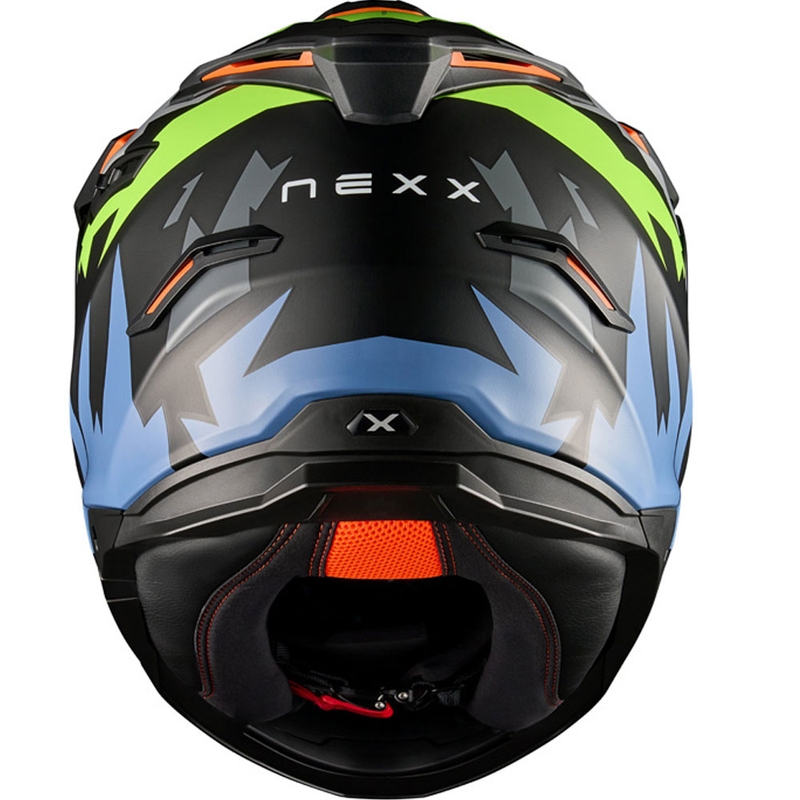 Enduro helma na motorku NEXX Y.TRAVL Primal čierno-fluo žltá