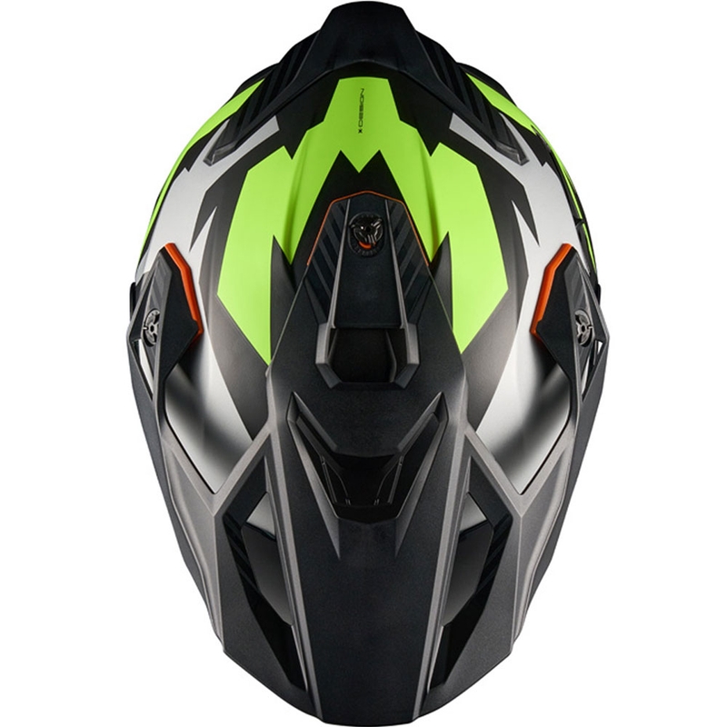 Enduro helma na motorku NEXX Y.TRAVL Primal čierno-fluo žltá