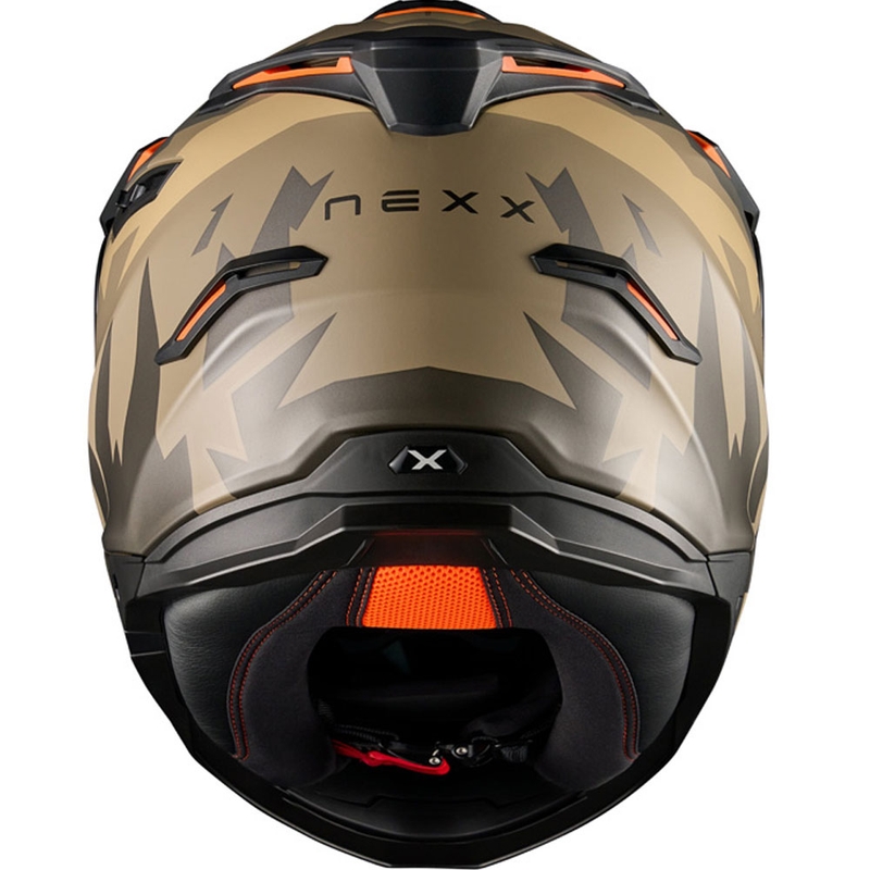 Enduro helma na motorku NEXX Y.TRAVL Primal matná pieskovo-šedá
