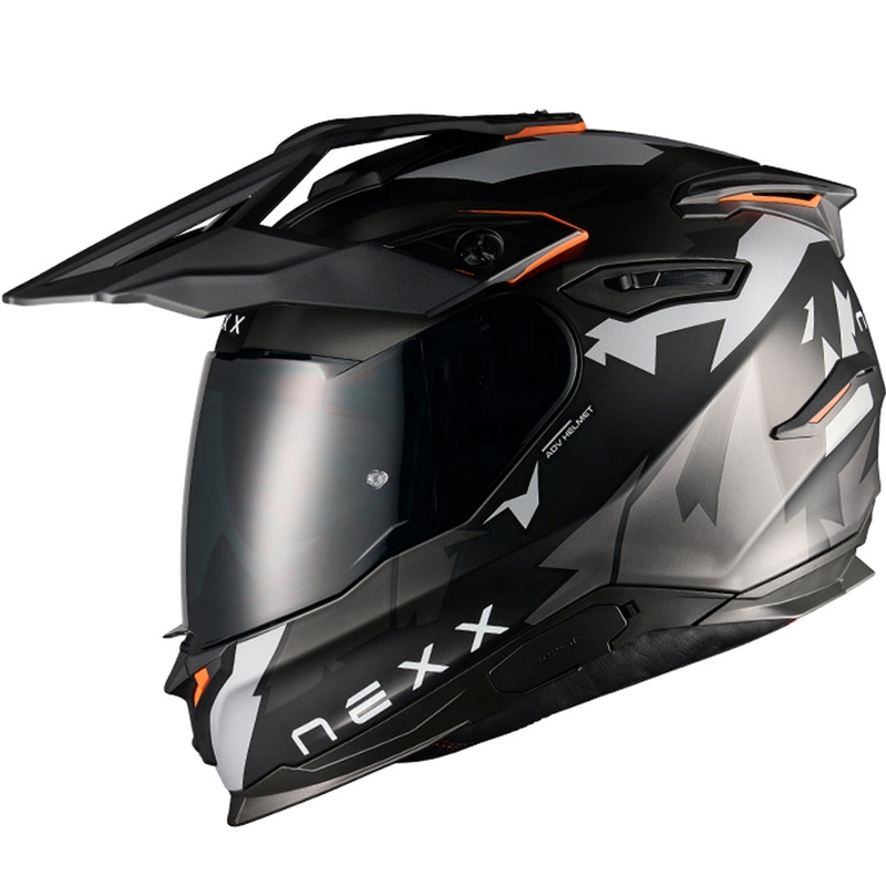 Enduro helma na motorku NEXX Y.TRAVL Primal matná čierno-šedá