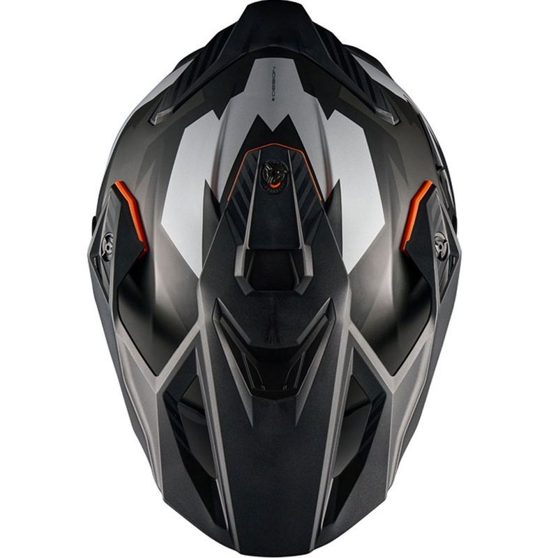 Enduro helma na motorku NEXX Y.TRAVL Primal matná čierno-šedá