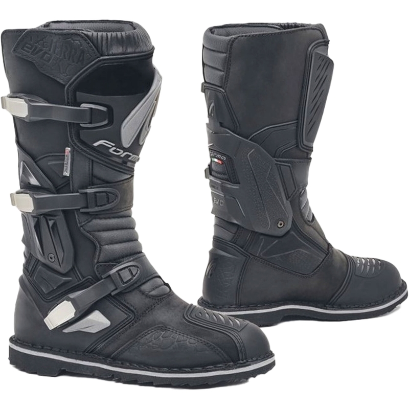 Vysoké čižmy na motocykel Forma Terra Evo WP čierne