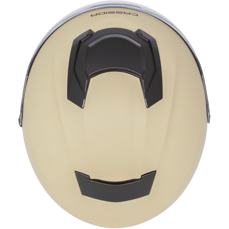 Otvorená helma na motorku Cassida Jet Tech 2.0 RoTo matná pieskovo-čierno-šedá