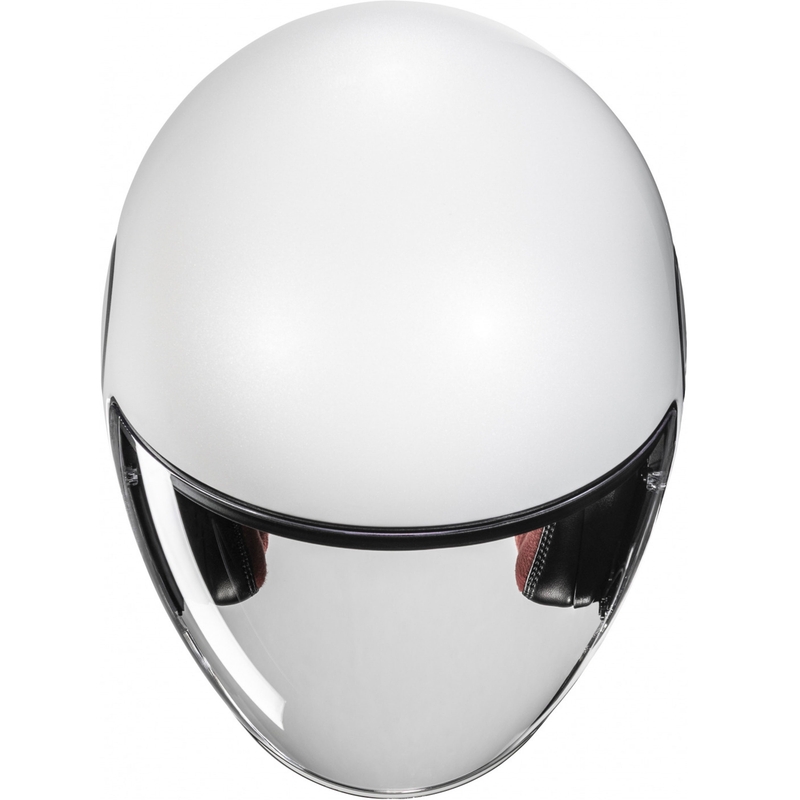 Otvorená helma na motorku HJC RPHA 40 Solid perleťovo biela