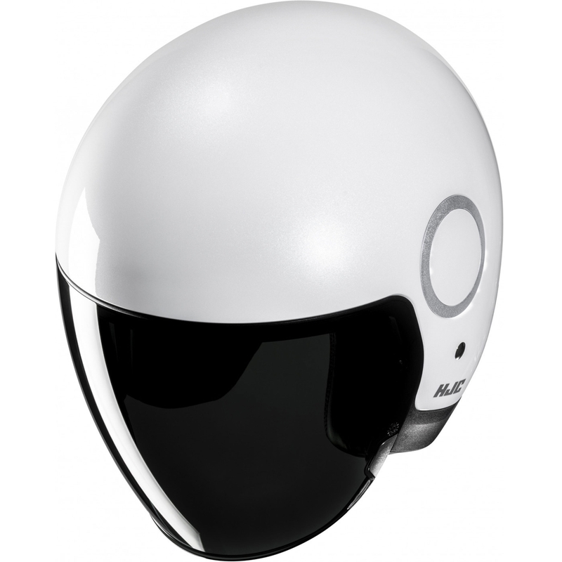 Otvorená helma na motorku HJC RPHA 40 Solid perleťovo biela