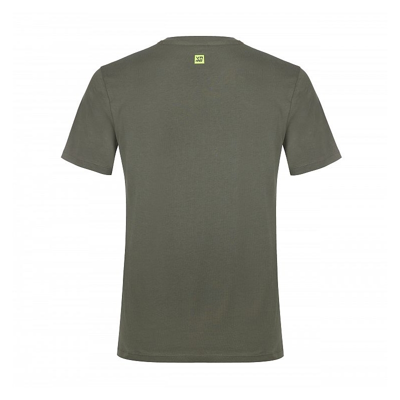 Tričko VR46 Valentino Rossi SUN AND MOON khaki