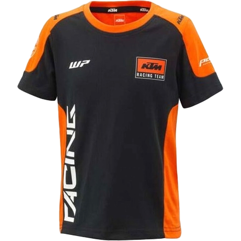 Detské tričko KTM Team čierno-oranžové