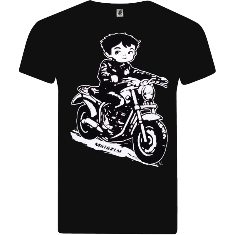 Detské chlapčenské tričko MotoZem - Motocyklista