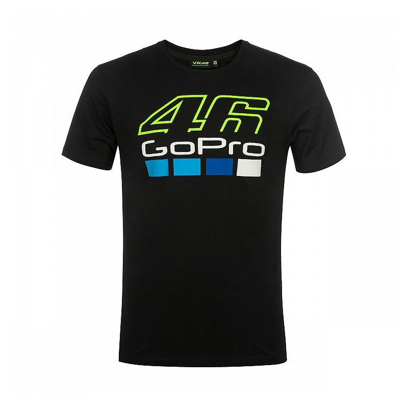 Tričko VR46 Valentino Rossi GOPRO čierne výpredaj