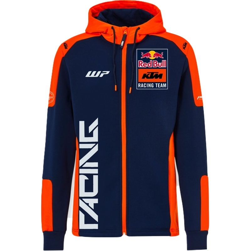 Mikina KTM Replica Team hoodie modro-oranžová