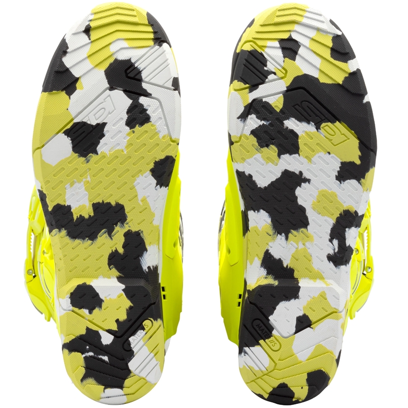 Topánky na motorku SiDi Crossair X RACR001 čierno-fluo žlté