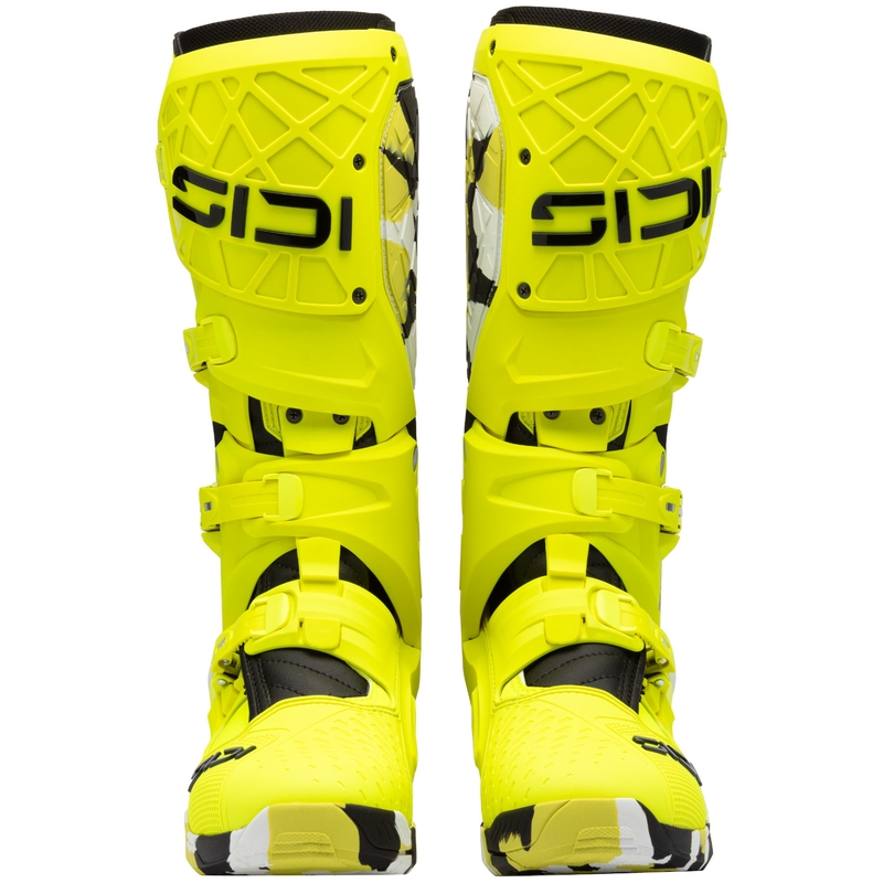 Topánky na motorku SiDi Crossair X RACR001 čierno-fluo žlté